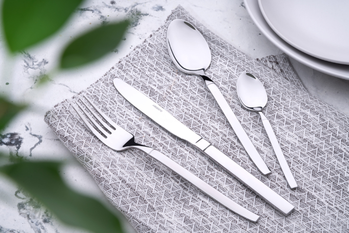 Ardesto Cutlery set Gemini Lucca 24 pcs., stainless steel
