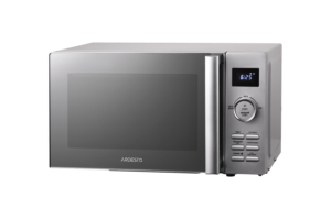 Microwave oven ARDESTO, 20L, electronic control, 700W, display, handle opening, quick start, silver