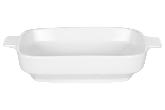 Форма для запекания Ardesto Gemini, 23х18.5х4.5см, фарфор, квадратная, белый