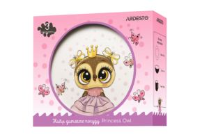 ARDESTO Набір дитячого посуду Princess owl 3 пр., порцеляна