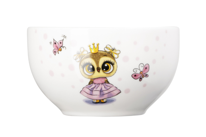 ARDESTO Набір дитячого посуду Princess owl 3 пр., порцеляна