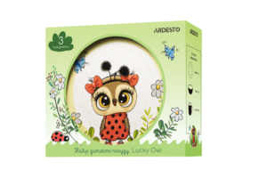 Набор детской посуды ARDESTO Lucky owl, 3 предмета, фарфор AR3454LS