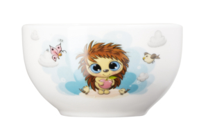 Набор детской посуды Ardesto Sweet hedgehog, 3 предмета, фарфор