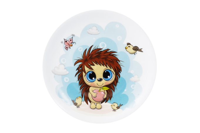 Набор детской посуды Ardesto Sweet hedgehog, 3 предмета, фарфор