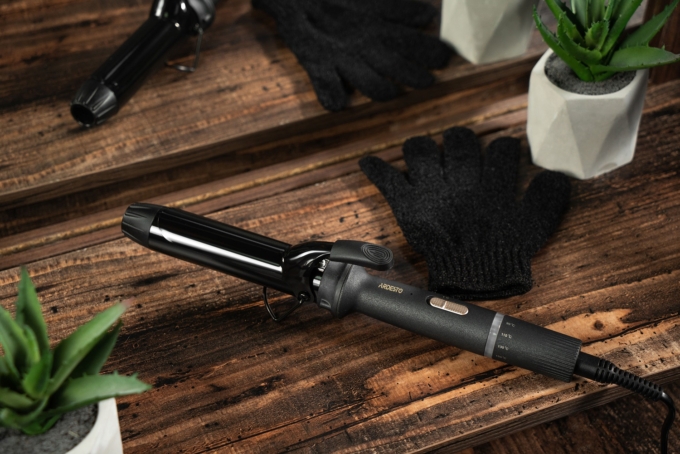 Ardesto curling iron HC-730G, 45V, D -32mm, 90-180C, ceramics, black