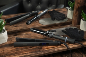 Ardesto curling iron HC-730G, 45V, D -32mm, 90-180C, ceramics, black