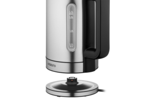 Ardesto electric kettle Steel Collection, 1.7L, metal, Strix, silver