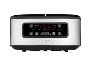 Ardesto multicooker, 900W, bowl-2х1.5l, electronic control, 2 bowls, plastic, silver-black