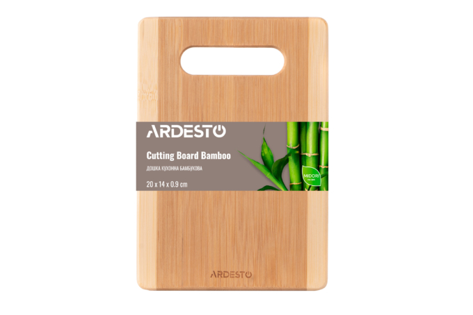 Дошка кухонна Ardesto Midori, 20х14х0.9см, бамбук