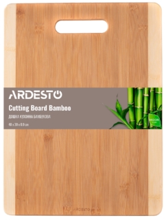 Дошка кухонна Ardesto Midori, 40х30х0.9см, бамбук