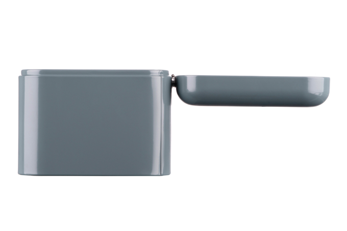 ARDESTO Хлебница Gemini 30*18*15 см, металл, серая