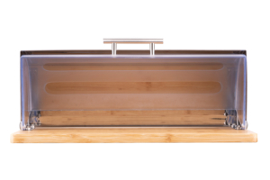 Bread bin ARDESTO Gemini, stainless steel/plastic/bamboo AR4239BS