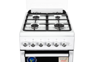 Cooker ARDESTO combined, 52L, 50x60cm, cast-iron, lamp, LPG conversion set (gas cylinder connection), white