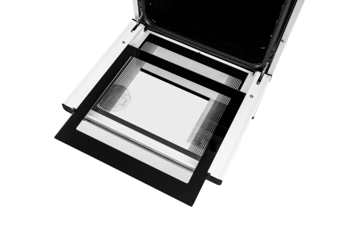 Cooker ARDESTO combined, 52L, 50x60cm, cast-iron, lamp, LPG conversion set (gas cylinder connection), white