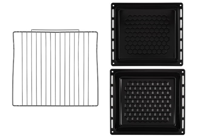 Cooker ARDESTO combined, 52L, 50x60cm, cast-iron, lamp, LPG conversion set (gas cylinder connection), white