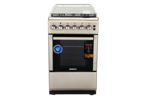 Плита ARDESTO комби, 52л, 50×60см, конвекция, чугун, подсветка, форсунки LPG (подключение газового баллона), серебристый