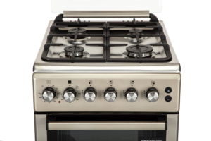 Плита ARDESTO комби, 52л, 50×60см, конвекция, чугун, подсветка, форсунки LPG (подключение газового баллона), серебристый