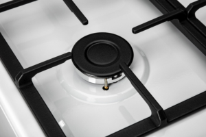 Cooker ARDESTO combined, 52L, 50x60cm, convection, cast-iron, lamp, LPG conversion set (gas cylinder connection), white