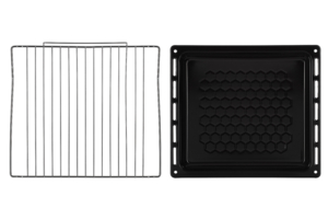 Cooker ARDESTO combined, 52L, 50x60cm, convection, cast-iron, lamp, LPG conversion set (gas cylinder connection), white