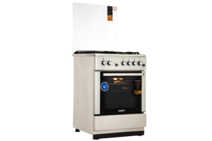 Плита ARDESTO комби, 64л, 60×60см, конвекция, чугун, подсветка, форсунки LPG (подключение газового баллона), съемные направляющие, серебристый