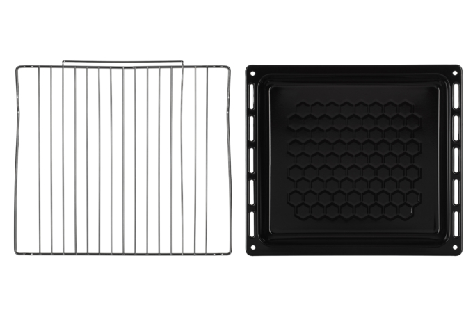 Cooker ARDESTO combined 3 gas + 1 electrical, 64L, 60x60cm, lamp, LPG conversion set (gas cylinder connection), wire rack system, white