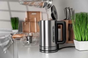 Ardesto electric kettle Steel Collection, 1.7L, metal, Strix, silver