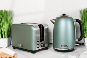 Ardesto electric kettle Mint Harmony, 1.8L, metal, matte, Strix, mint