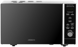 Microwave oven ARDESTO, 23L, electronic control, 900W, grill, display, button opening, black