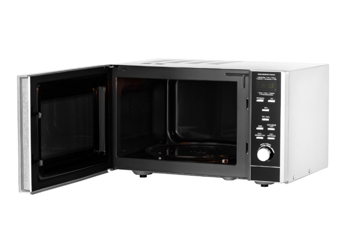 Microwave oven ARDESTO, 23L, electronic control, 900W, grill, display, button opening, black