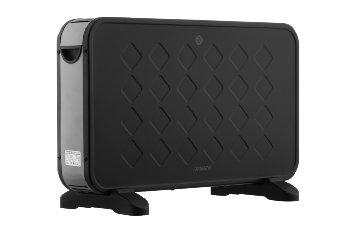 Конвектор ARDESTO, 20м2, 2000Вт, мех. упр-ние, открытый нагрев. элемент, чёрный