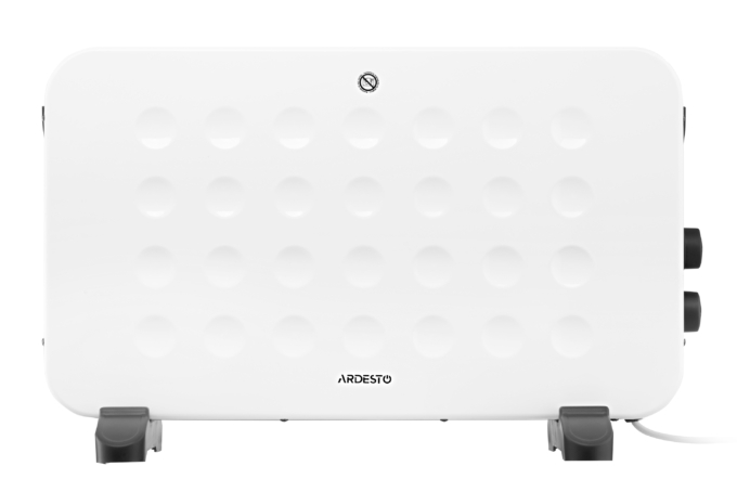 Convector ARDESTO, 20m2, 2000w, mechanical control, open heating element, white