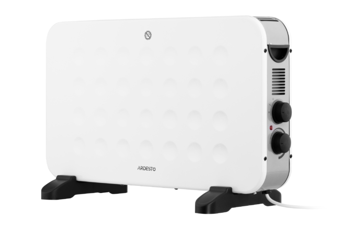 Convector ARDESTO, 20m2, 2000w, mechanical control, open heating element, white