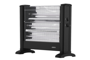 Обогреватель инфракрасный ARDESTO кварцевый, 15м2, 1650Вт, мех. упр-ние, напольный, чёрный
