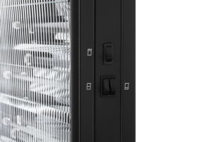 Обогреватель инфракрасный ARDESTO кварцевый, 15м2, 1650Вт, мех. упр-ние, напольный, чёрный