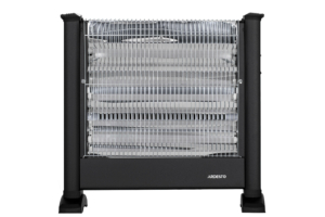 Infrared heater ARDESTO quartz, 22m2, 2200w, mechanical control, floorstanding, black