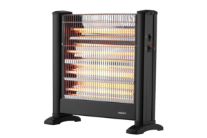 Infrared heater ARDESTO quartz, 22m2, 2200w, mechanical control, floorstanding, black