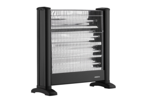 Infrared heater ARDESTO quartz, 22m2, 2200w, mechanical control, floorstanding, black