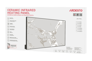 Ceramic infrared electric heater ARDESTO HCP-1000RBK