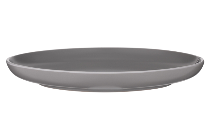 Тарілка обідня Ardesto  Cremona Dusty grey, 26см, кераміка, сірий