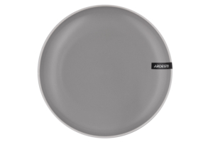 Тарілка десертна Ardesto  Cremona Dusty grey, 19см, кераміка, сірий