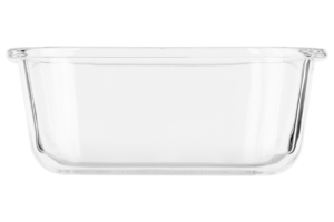 Ardesto Food storage container Gemini 0.8l, borosilicate glass, plastic, square, transparent