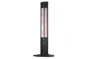 Infrared heater ARDESTO carbon, 20m2, 2000w, electr. control, column type, remote control, black