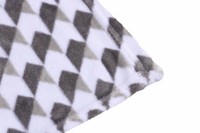 Плед Ardesto Flannel, 160х200см, 100% поліестер, геометрія