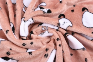 Плед Ardesto Flannel, 160х200см, 100% полиэстер, котики