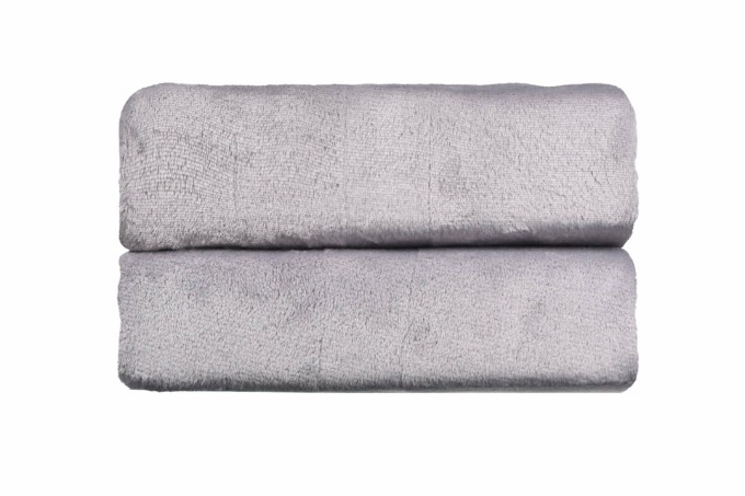 Плед Ardesto Flannel, 160х200см, 100% полиэстер, серый
