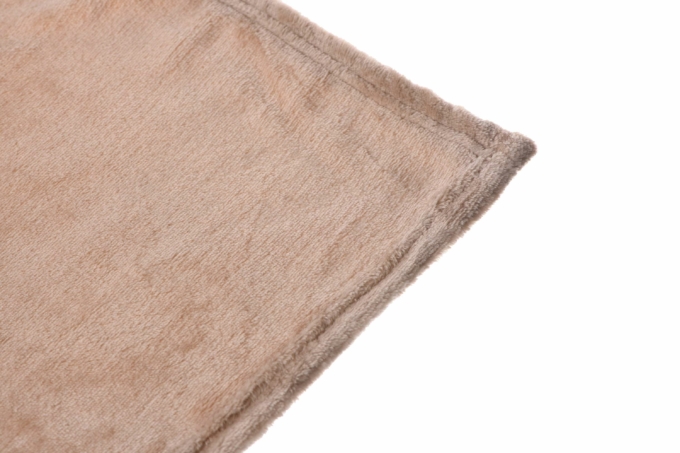 Плед Ardesto Flannel, 160х200см, 100% полиэстер, бежевый