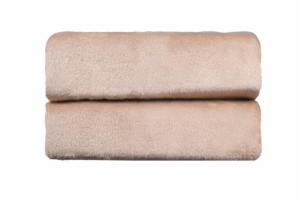 Ardesto Flannel blanket, 200x220cm, 100% polyester, beige