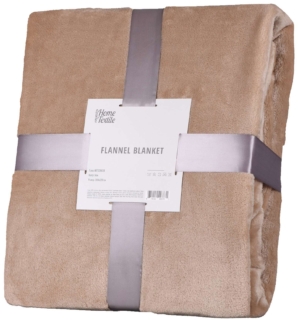 Плед Ardesto Flannel, 200х220см, 100% полиэстер, бежевый