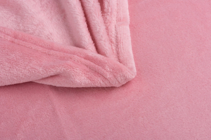 Ardesto Flannel blanket, 160x200cm, 100% polyester, pink