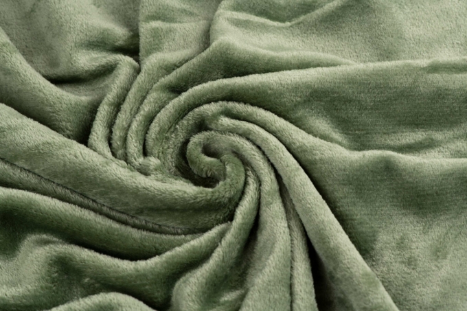 Ardesto Flannel blanket, 160x200cm, 100% polyester, green